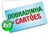 2000 cartões - 4x0 cor - 9x5cm